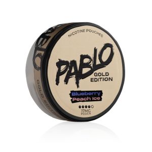Pablo Blueberry Peach Ice Gold Edition Nicotine Pouches